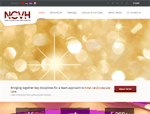 Tablet Screenshot of ncvh.org